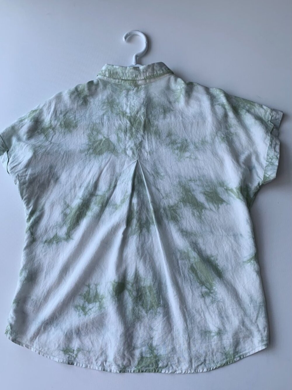Cloth& stone Women's button short sleeve shirt Size M - Picture 3 of 8